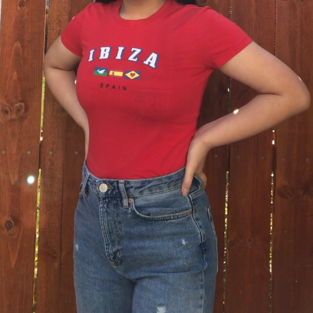 Forever 21 “Ibiza” Crop Top